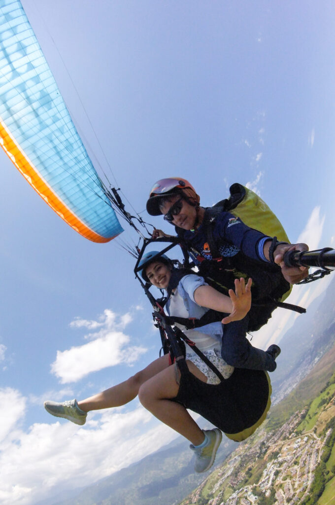 Parapente al parque internacional - Floridablanca